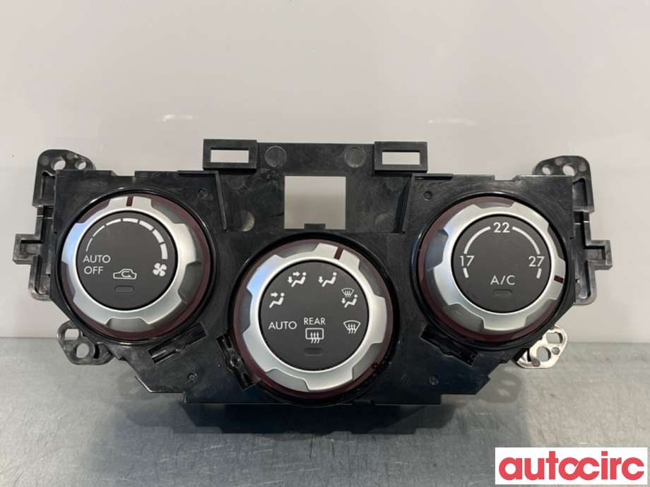 Varmeapparat betjening til Subaru Forester, 2008-2013 (Type III)  (SUBARU|72311SC170)