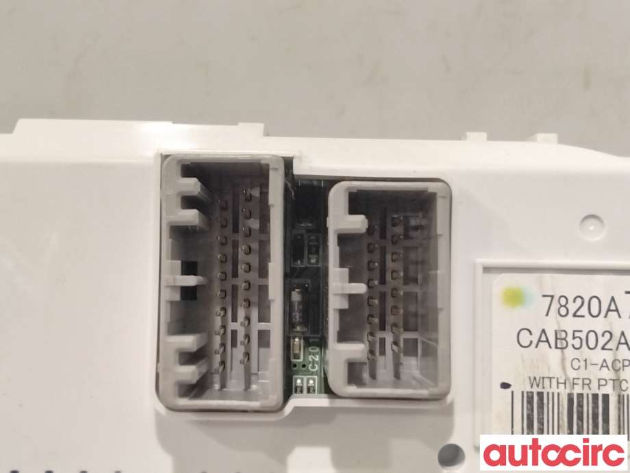 Varmeapparat betjening til Citroën C4, Aircross 2012-2017 (CITROEN|1611134580|7820A722|1612376780)