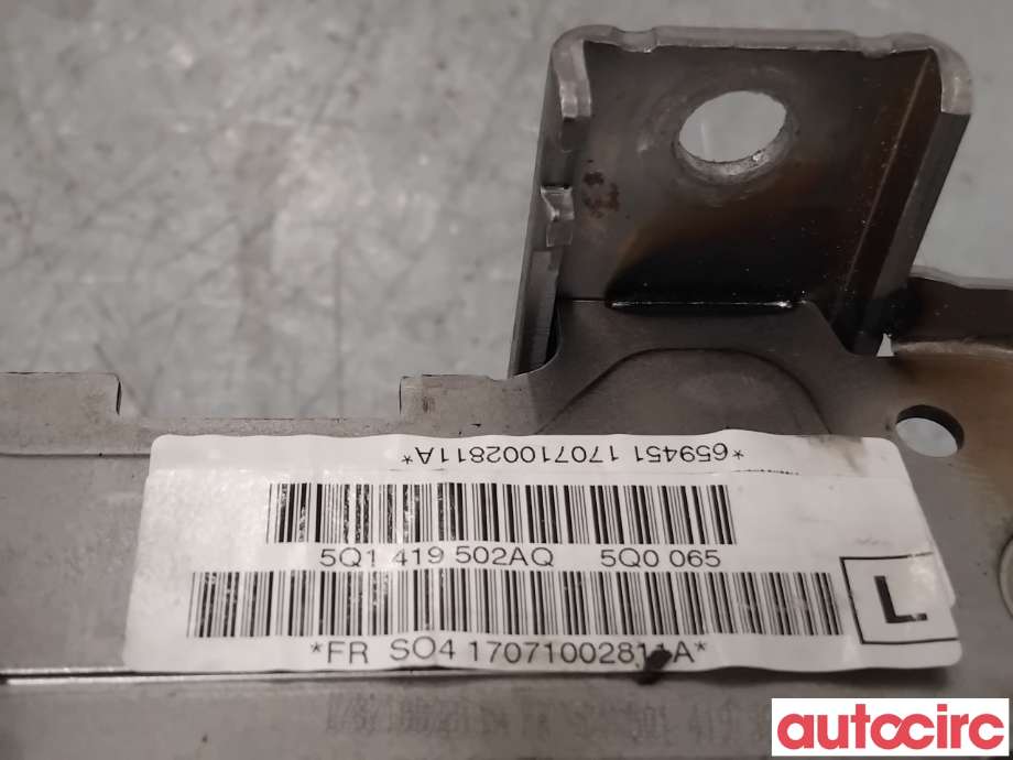 Rattaksel til Audi A3 2016-2020 (Type III, Fase 2)  (AUDI|5Q1419502AQ||5Q1419502CJ)