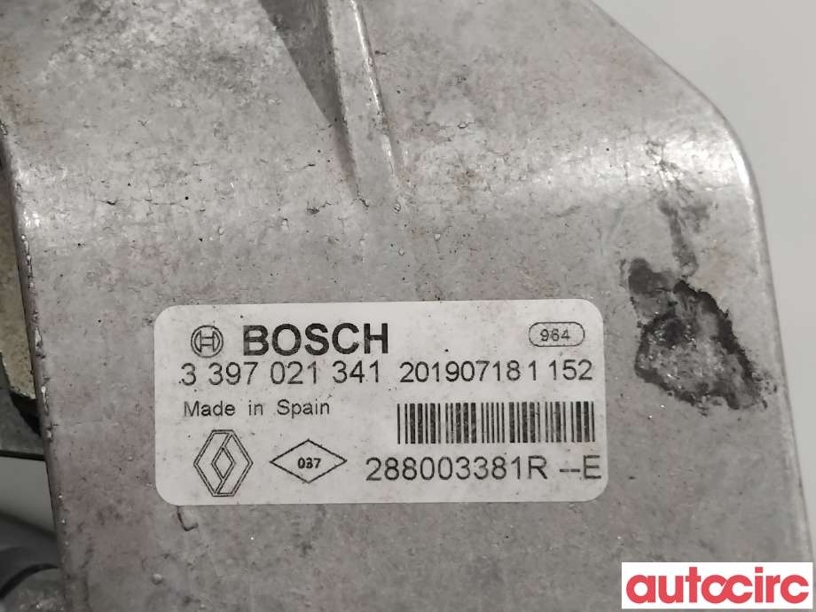 Viskermotor frontrute til Renault Zoe 2013-2019 (Fase 1)  (RENAULT|288003381R|0390241580)