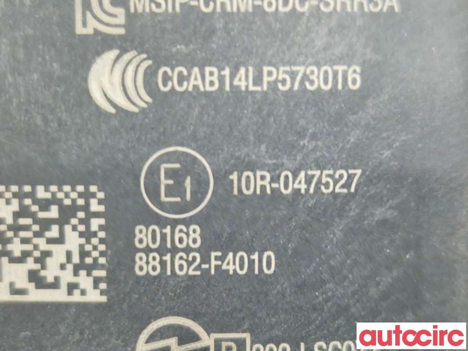 Sensor radar til Toyota C-HR 2016-->>  (TOYOTA|88162F4011|88162F4010)