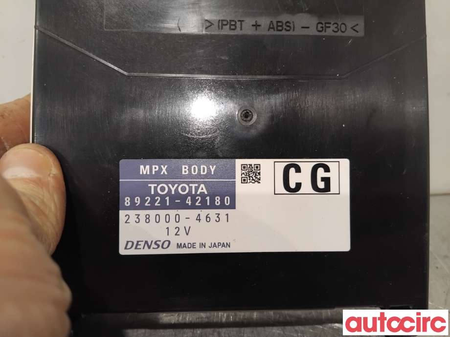Styreenhet diverse til Toyota RAV4 2013-2015 (Type IV, Fase 1)  (TOYOTA|8922042550|238000-4631|89221-42180)