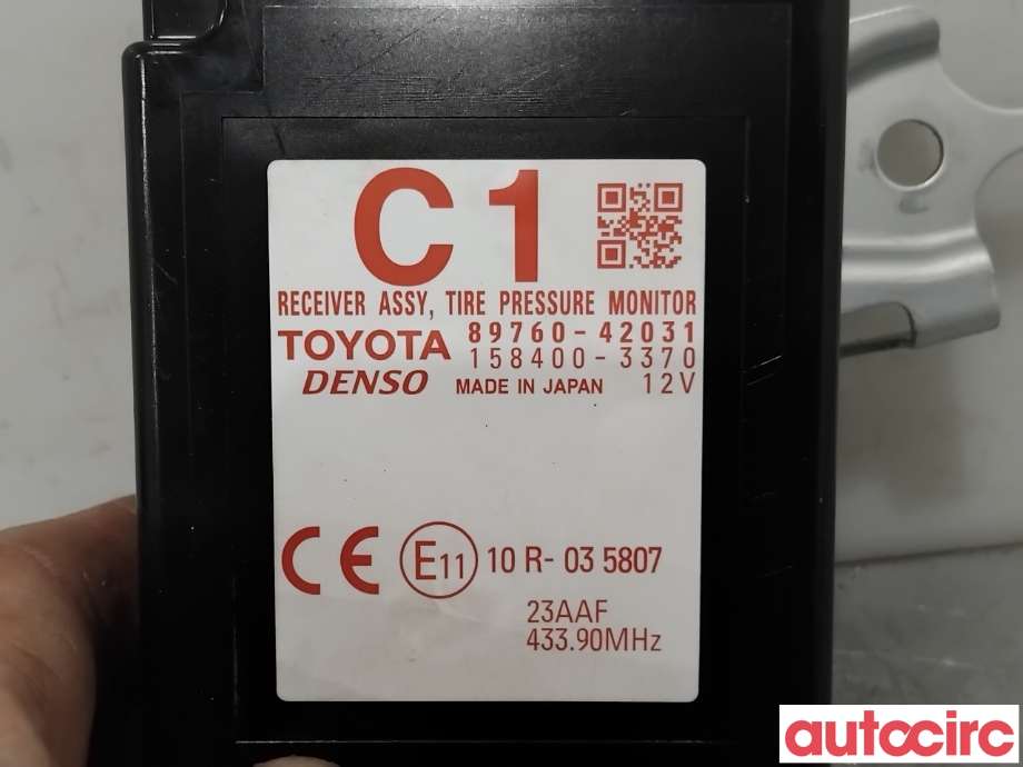 Styreenhet diverse til Toyota RAV4 2013-2015 (Type IV, Fase 1)  (TOYOTA|8976042031|158400-3370|89760-42031)