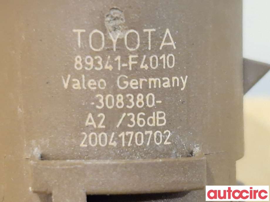 Parkeringssensor foran til Toyota C-HR 2016-->>  (TOYOTA|89341F4010B2|308380|89341-F4010)