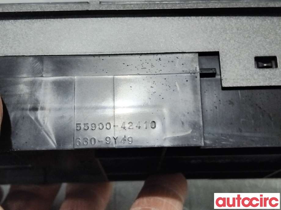 Varmeapparat betjening til Toyota RAV4 2013-2015 (Type IV, Fase 1)  (TOYOTA|5590042410||55900-42410)