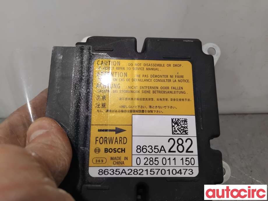 Airbag elektronikk til Mitsubishi Outlander 2015-->> (Type III, Fase 2)  (MITSUBISHI|8635A282|0285011150)