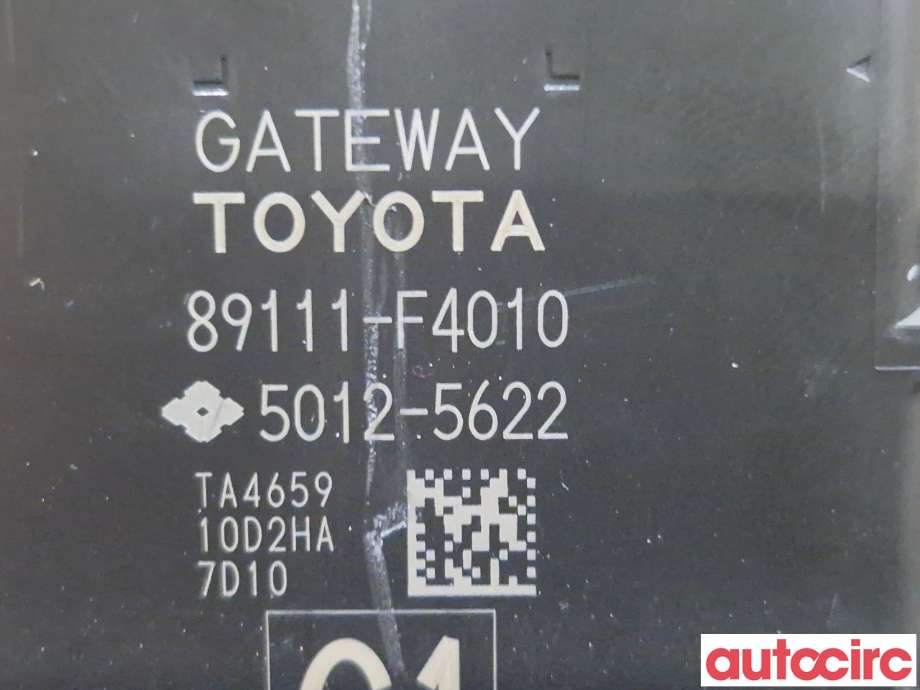 Diverse deler til Toyota C-HR 2016-->>  (TOYOTA|89111F4010|5012-5622|89111-F4010)