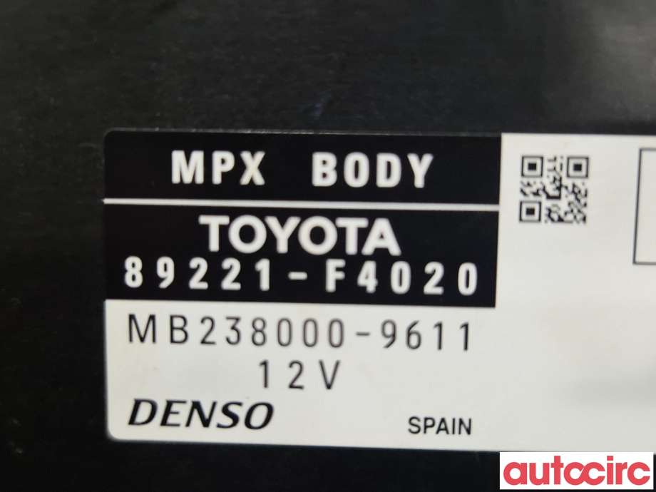 Styreenhet diverse til Toyota C-HR 2016-->> (TOYOTA|89220F4570||89221-F4020)
