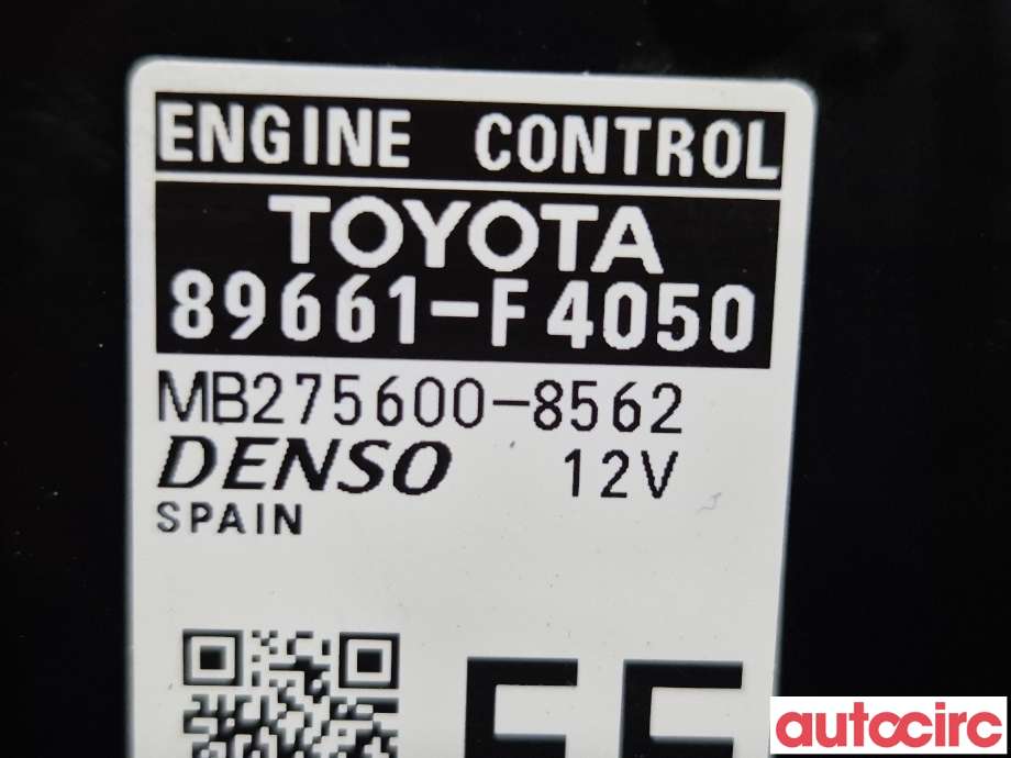 Styreenhet motor til Toyota C-HR 2016-->>  (TOYOTA|89661F4051||89661F4050)