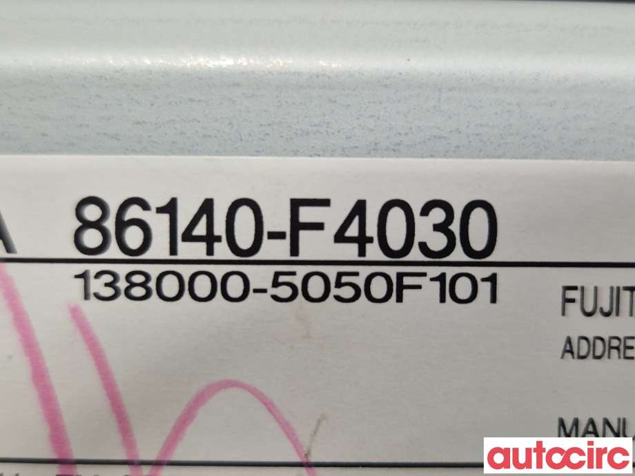Instrument kjørecomputer til Toyota C-HR 2016-->>  (TOYOTA|86140F4030)