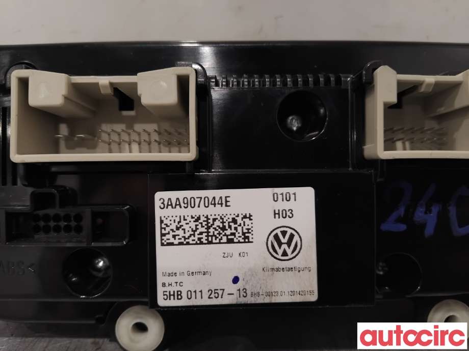 Varmeapparat betjening til VW Passat 2011-2015 (B7) (B7) (VOLKSWAGEN|3AA907044BD|5HB011257-13|3AA907044CM)