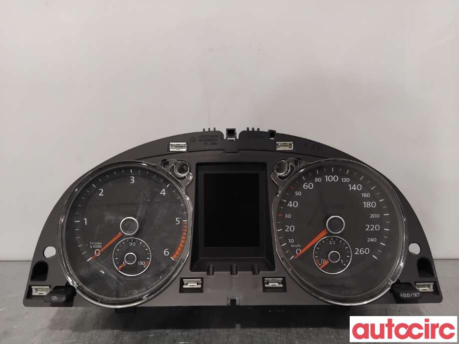 Instrumentpanel til VW Passat, 2011-2015 (B7) (B7) (VOLKSWAGEN|3AA920880CX)