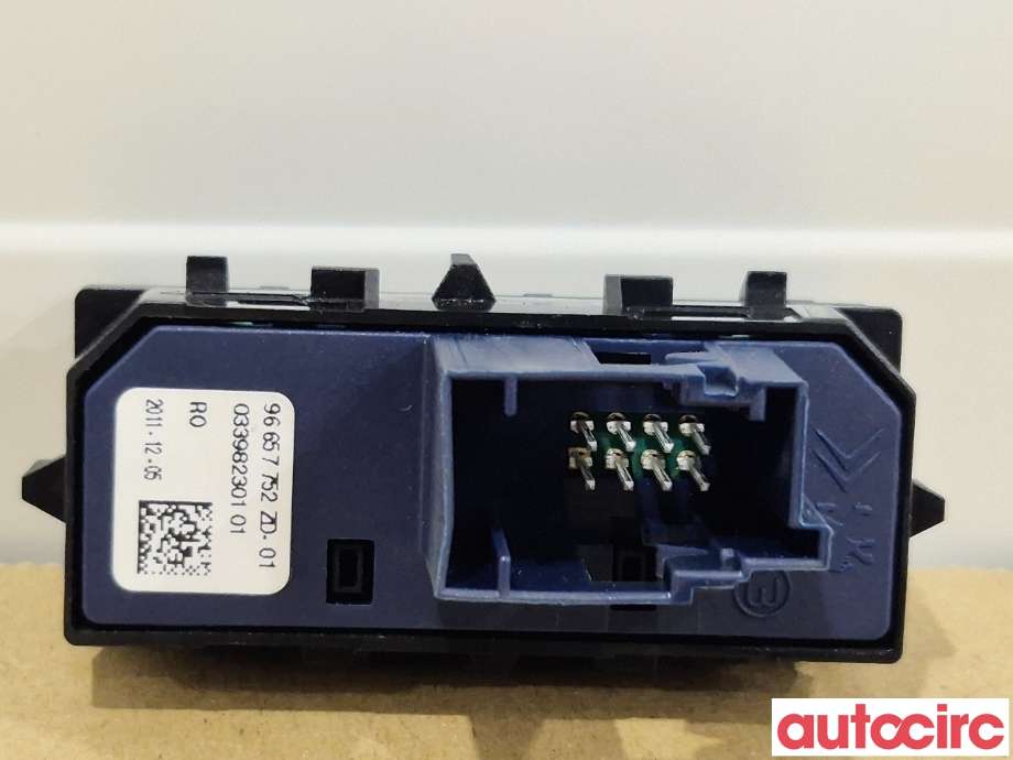 Bryter diverse til Peugeot 508 2011-2014 (Type I, Fase 1)  (PEUGEOT|98053036ZD|6490SV|96657ZD)