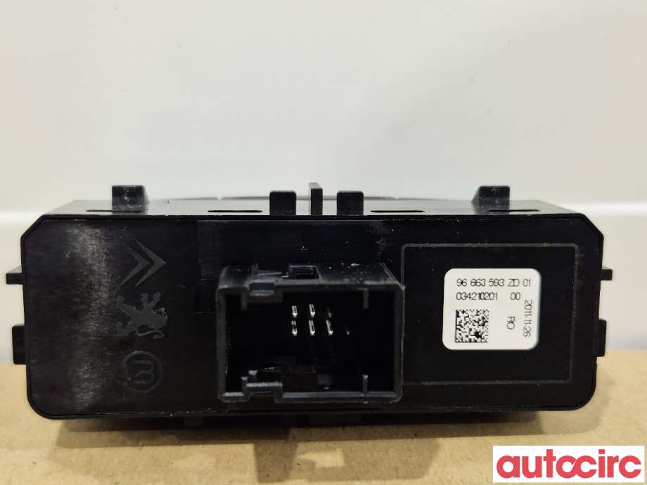 Bryter diverse til Peugeot 508 2011-2014 (Type I, Fase 1)  (PEUGEOT|96663593ZD)