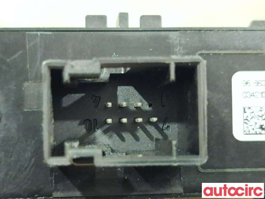 Bryter diverse til Peugeot 508 2011-2014 (Type I, Fase 1)  (PEUGEOT|96663593ZD)