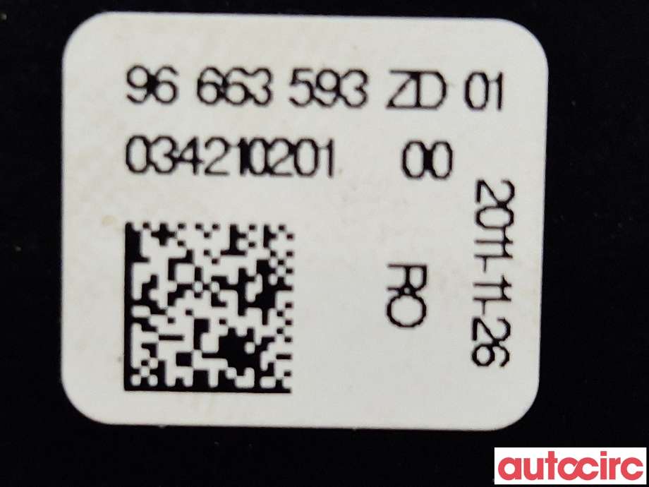 Bryter diverse til Peugeot 508 2011-2014 (Type I, Fase 1)  (PEUGEOT|96663593ZD)