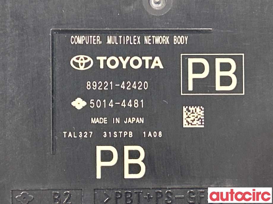 Styreenhet diverse til Toyota RAV4 2019-->> (Type V)  (TOYOTA|892204BC20)