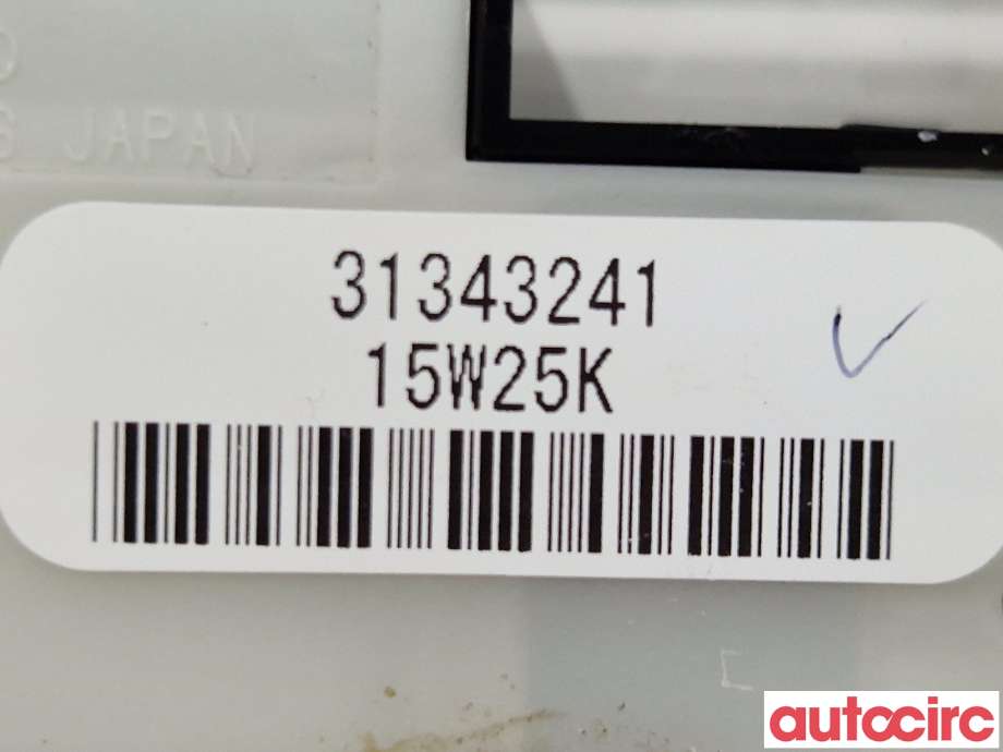 Bryter diverse til Volvo V60/V60 CC 2013-2018 (Type I, Fase 2)  (VOLVO|31343241|15W25K)
