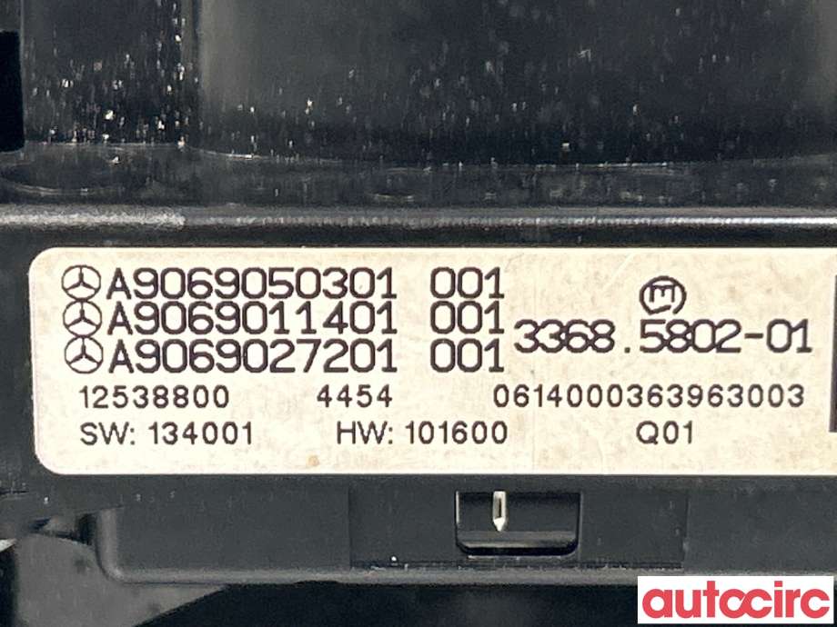 Bryter nødblink til Mercedes Sprinter 2013-2018 (Fase 2) (906) (906) (MERCEDES|A9065450407|)