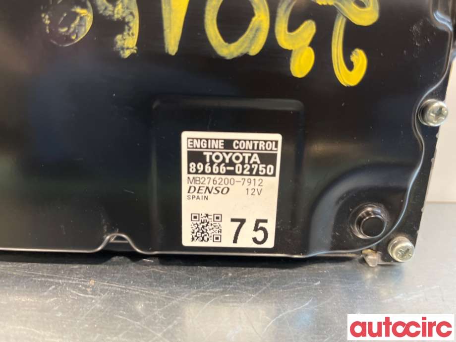 Styreenhet motor til Toyota Corolla 2019-->>  (TOYOTA|8966602750|MB276200-7912)