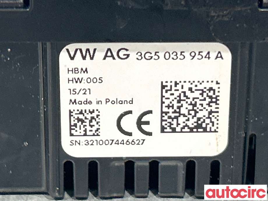 Diverse deler til VW ID.4 2020-->> (VOLKSWAGEN|3G5035954A)
