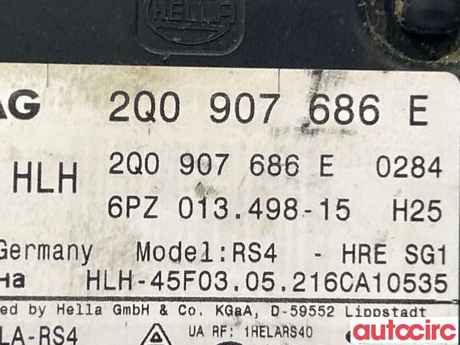 Sensor radar til VW ID.4 2020-->>  (VOLKSWAGEN|2Q0907686)