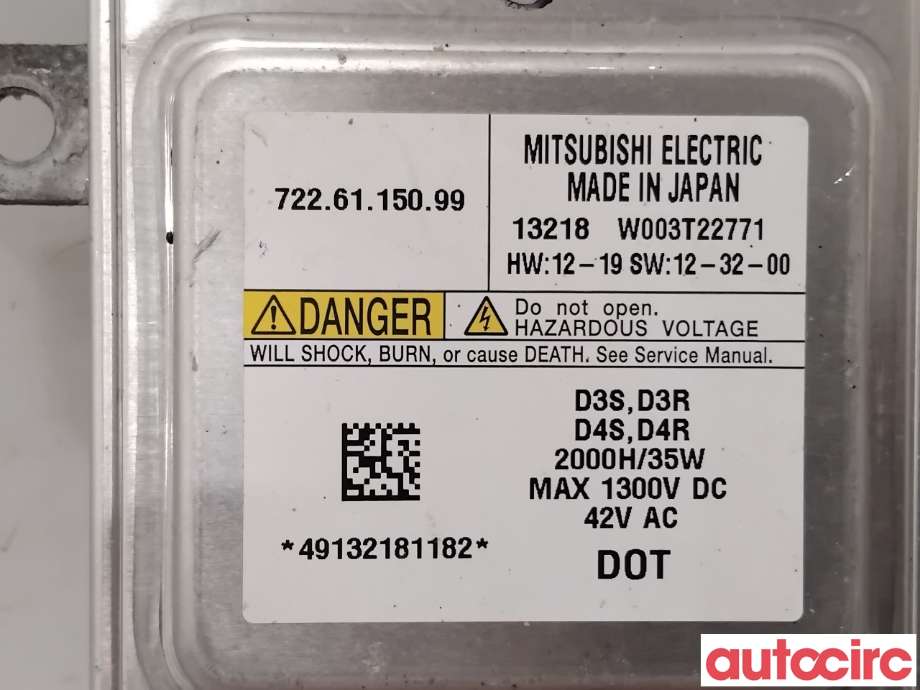 Styreenhet xenon/ballast til Volvo V40 2012-2019  (VOLVO|31335777|W003T22771|)