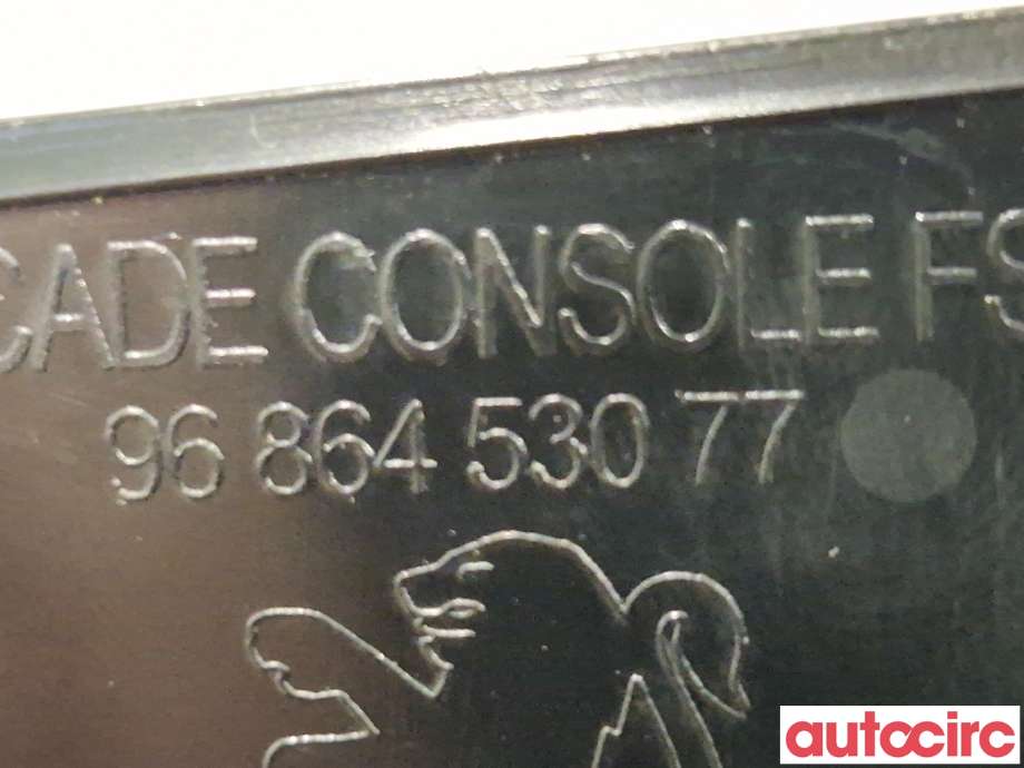 Innredning, Konsoll til Peugeot 508 2011-2014 (Type I, Fase 1) (PEUGEOT|7591VS||9686453077)