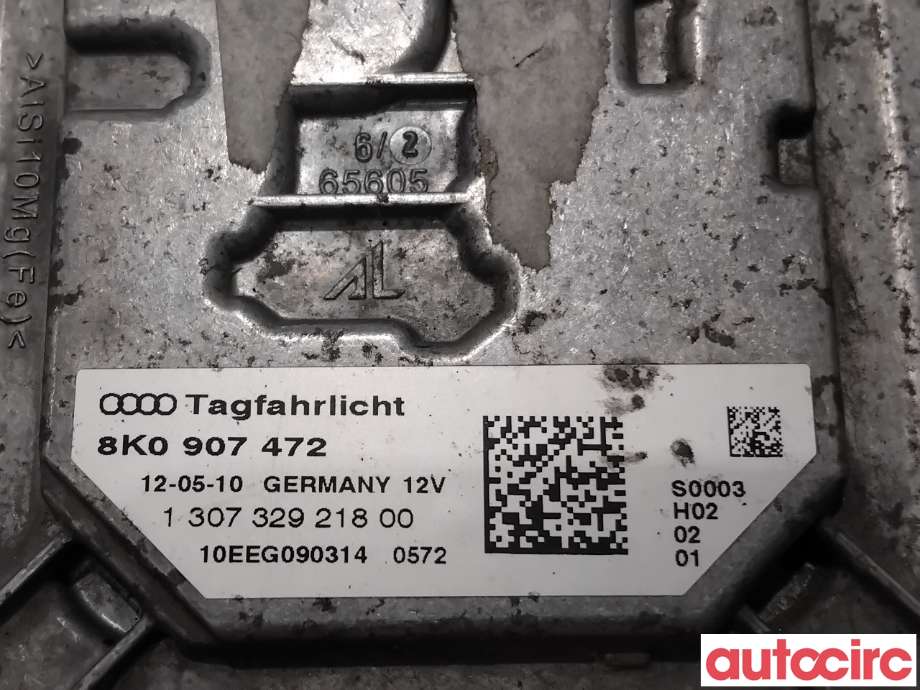Styreenhet xenon/ballast til Audi A4 2007-2014 (Type IV) (B8) (B8) (AUDI|8K0907472A|1307329218|8K0907472)