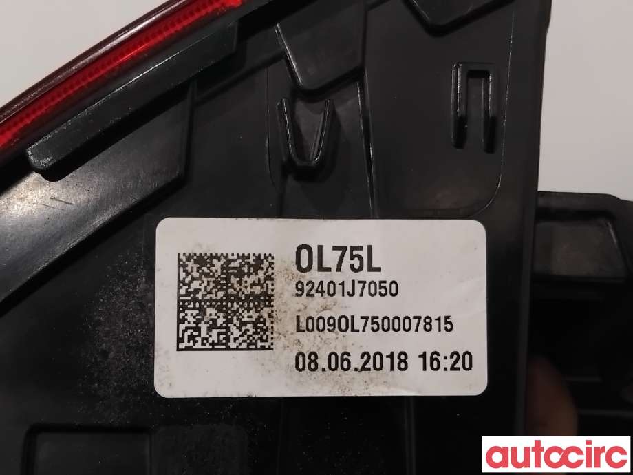 Baklykt venstre til Kia Cee