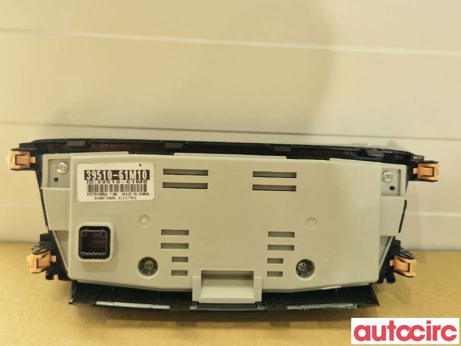 Varmeapparat betjening til Suzuki SX4 S-CROSS 2013-->> (Type II)  (SUZUKI|39510-61M10-BKZ|39510-61M00)