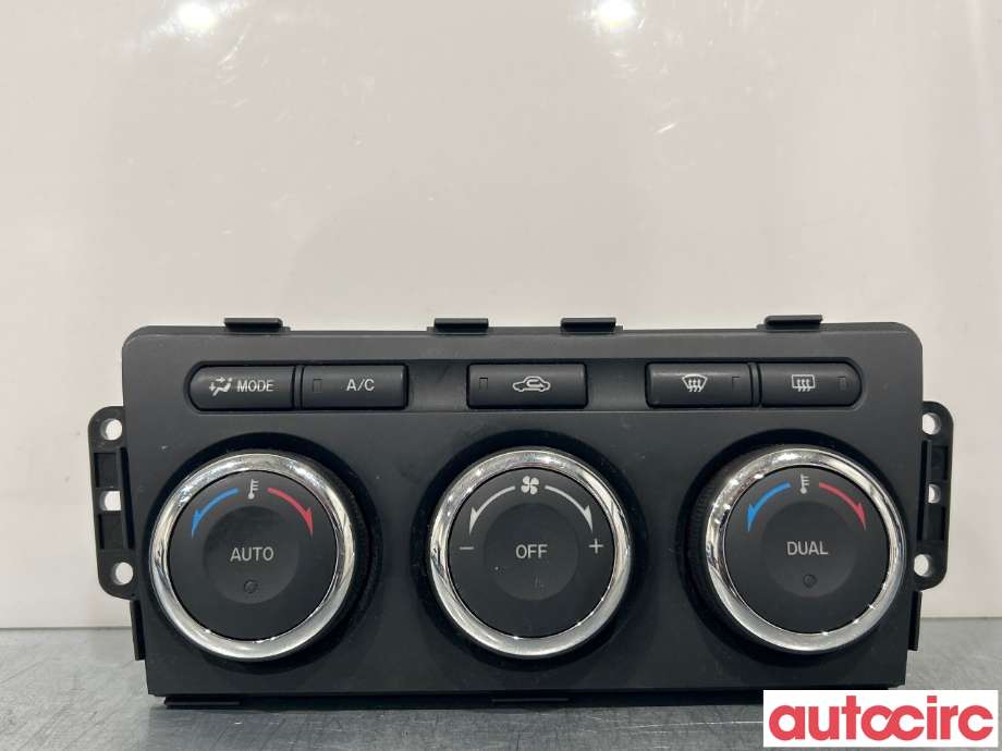 Varmeapparat betjening til Mazda 6, 2010-2013 (Type II, Fase 2)  (MAZDA|GDK4-61-190A)