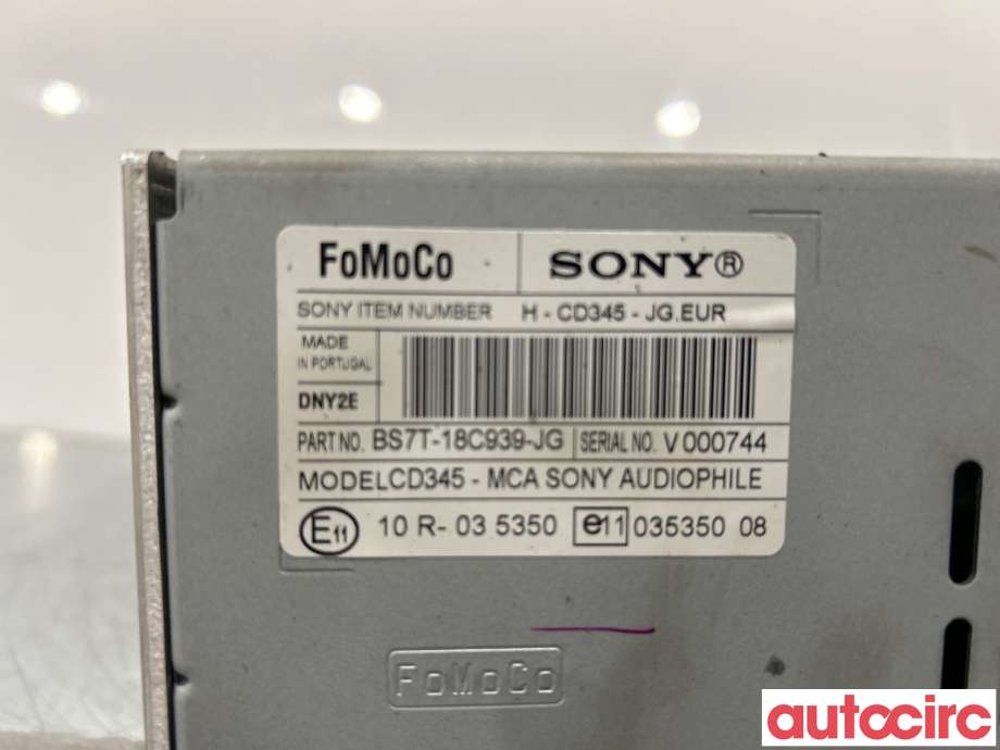 Bilstereo til Ford Mondeo 2011-2014 (Type IV, Fase 2)  (FORD|1836341)