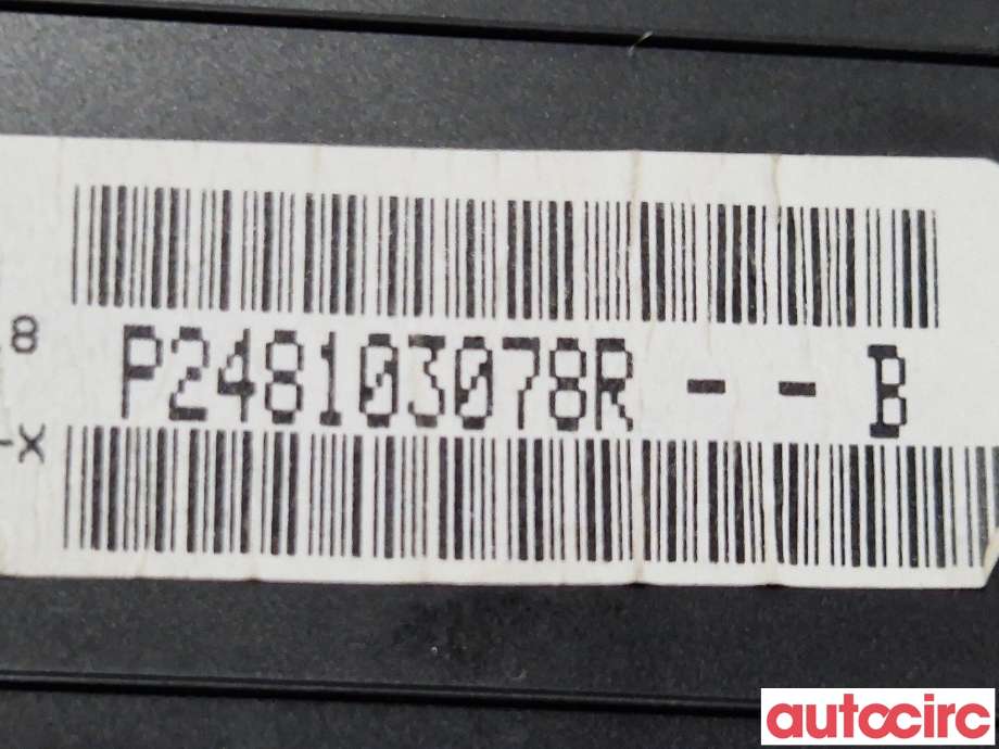 Instrumentpanel til Renault Kangoo 2008-2021 (Type II)  (RENAULT|248103078R|NS39077440-X)