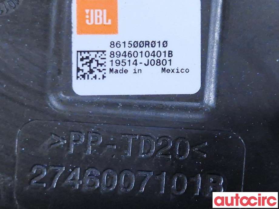 Bilstereo høyttaler til Toyota RAV4 2013-2015 (Type IV, Fase 1)  (TOYOTA|861500R010|)