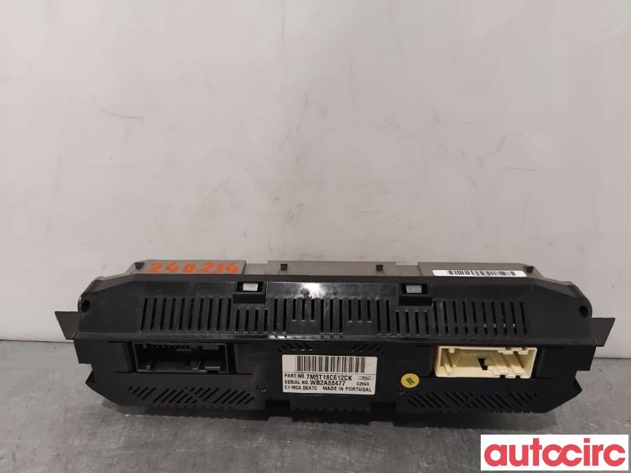 Varmeapparat betjening til Ford Kuga 2008-2012 (Type I)  (FORD|1701140||7M5T18C612CK)