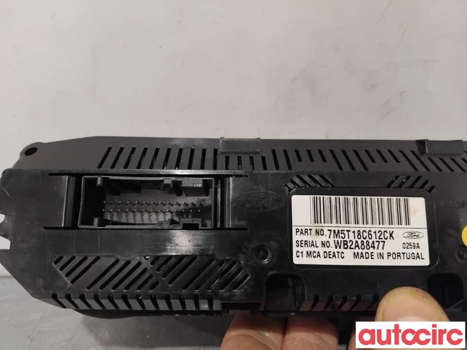 Varmeapparat betjening til Ford Kuga 2008-2012 (Type I)  (FORD|1701140||7M5T18C612CK)