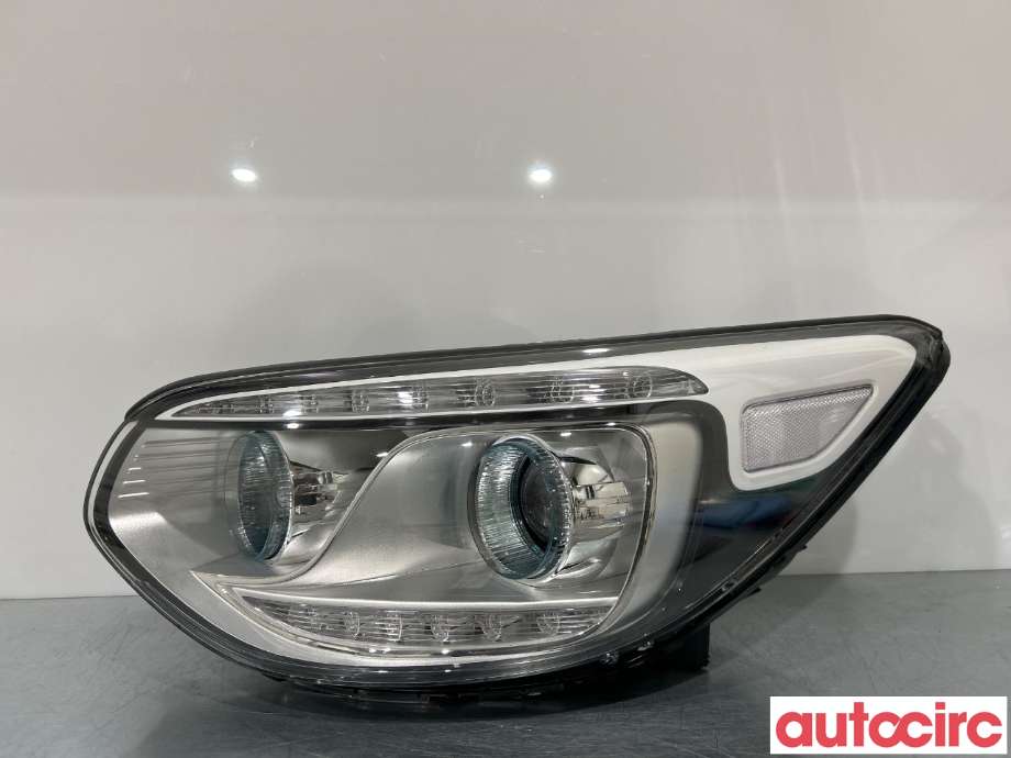 Frontlykt venstre halogen til Kia Soul, 2014-2019 (Type II)  (KIA|92101E40101D)