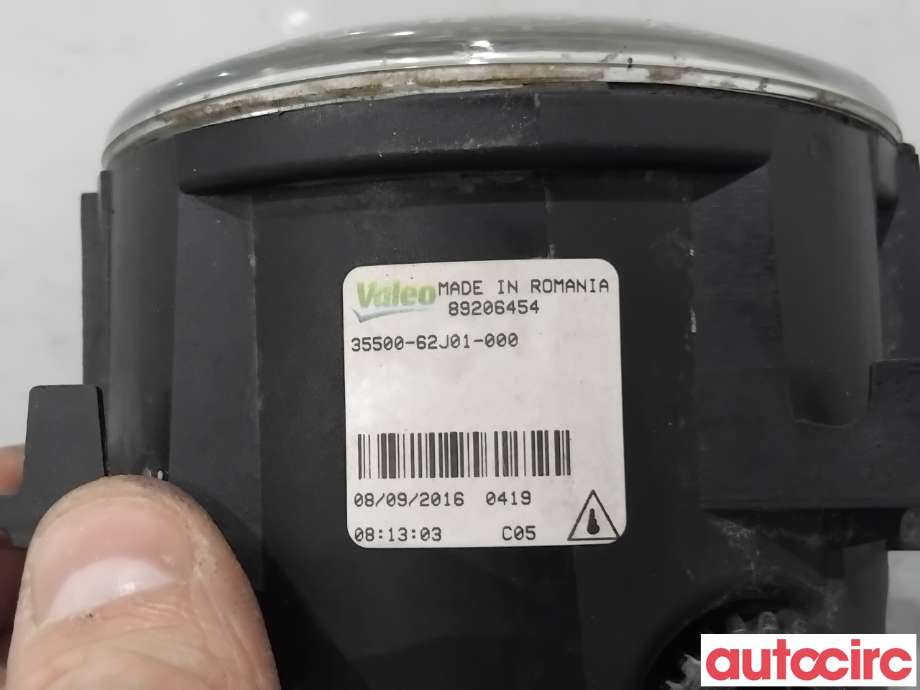 Tåkelykt høyre foran til Suzuki SX4 S-CROSS 2013-->> (Type II)  (SUZUKI|35500-62J01|98206454|3550-62J01)