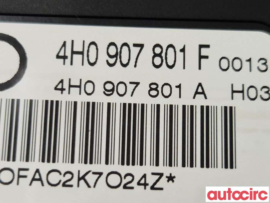 Styreenhet elektrisk parkbrems (EPB - Electric Parking Brake) til Audi A6, Allroad 2012-2014 (Type III, Fase 1) (C7) (C7) (AUDI|4H0907801L|4H0907801G)