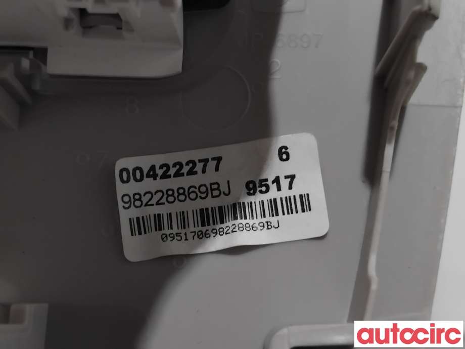 Taklyspanel til Peugeot Expert 2016-->> (Type III)  (PEUGEOT|6362AS||98228869BJ)