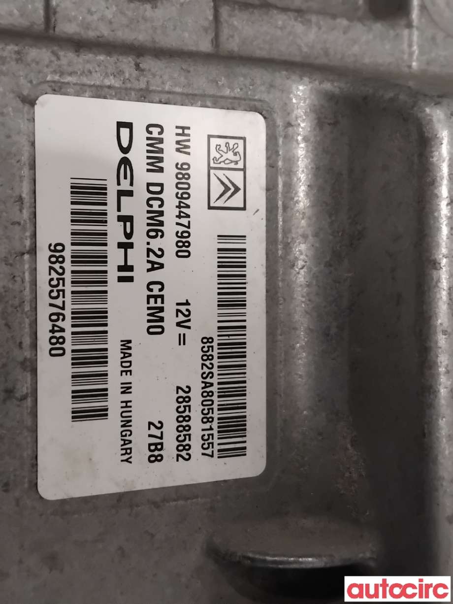 Styreenhet motor til Peugeot Expert 2016-->> (Type III)  (PEUGEOT|1677614180|28588582|9809447980)