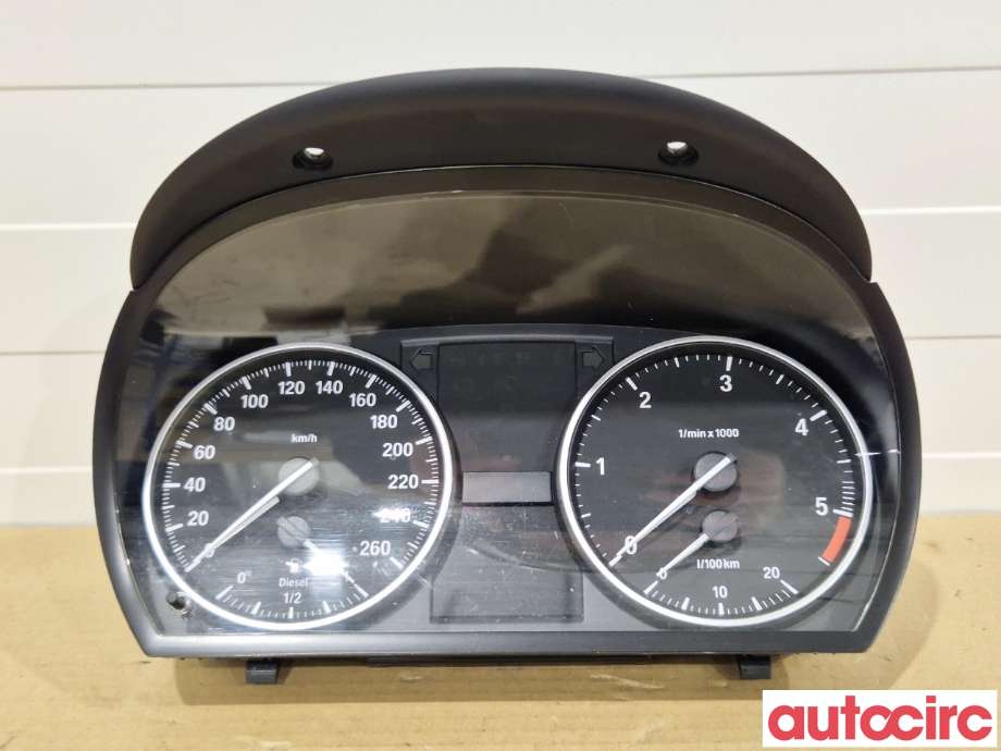 Instrumentpanel til BMW 3-Serie, 2005-2011 (E90/E91/E92/E93) (E90/E91/E92/E93) (BMW|62109316127)