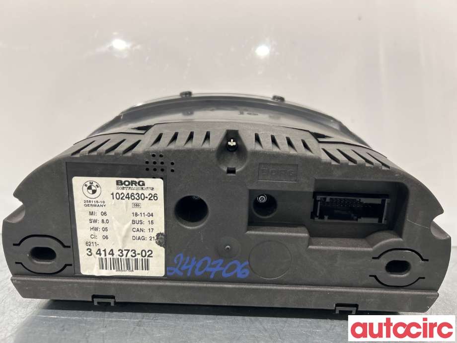 Instrumentpanel til BMW X3 2003-2006 (Fase 1) (E83) (E83) (BMW|62103451582)