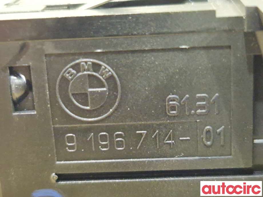 Bryter nødblink til BMW 3-Serie 2005-2011 (E90/E91/E92/E93) (E90/E91/E92/E93) (BMW|61319196714|5495495555)