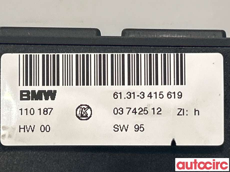Bryter setevarme til BMW X3 2003-2006 (Fase 1) (E83) (E83) (BMW|61319131526)