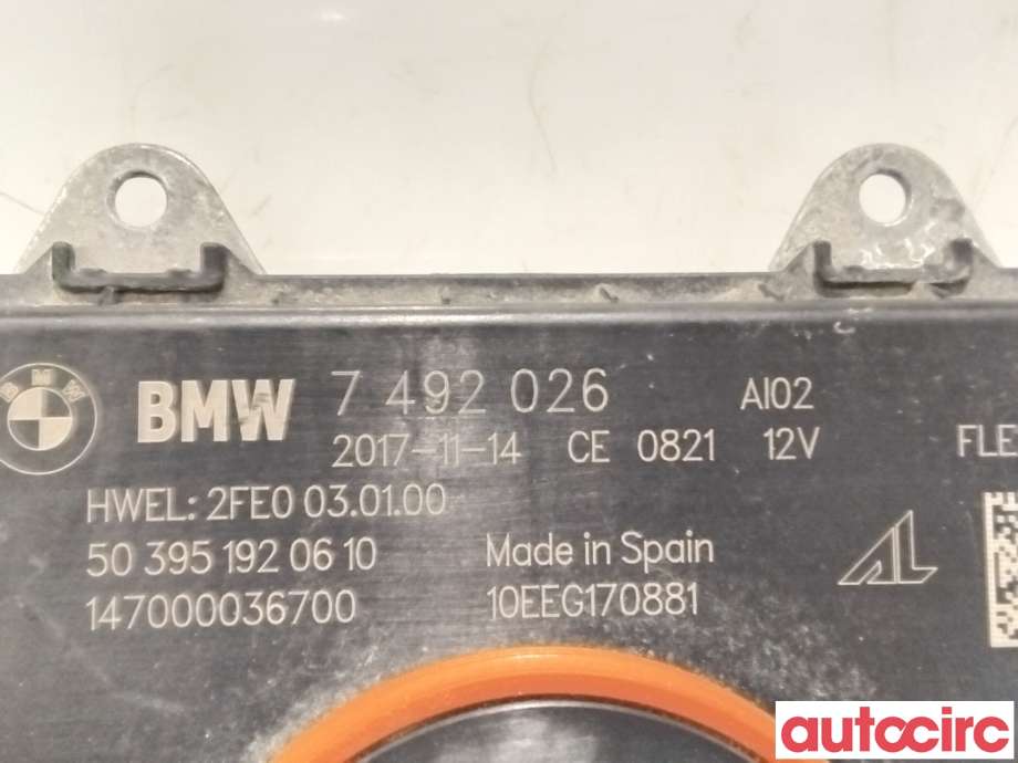 Styreenhet xenon/ballast til BMW i3 2013-2022  (BMW|63118494844|503951920610|7492026)
