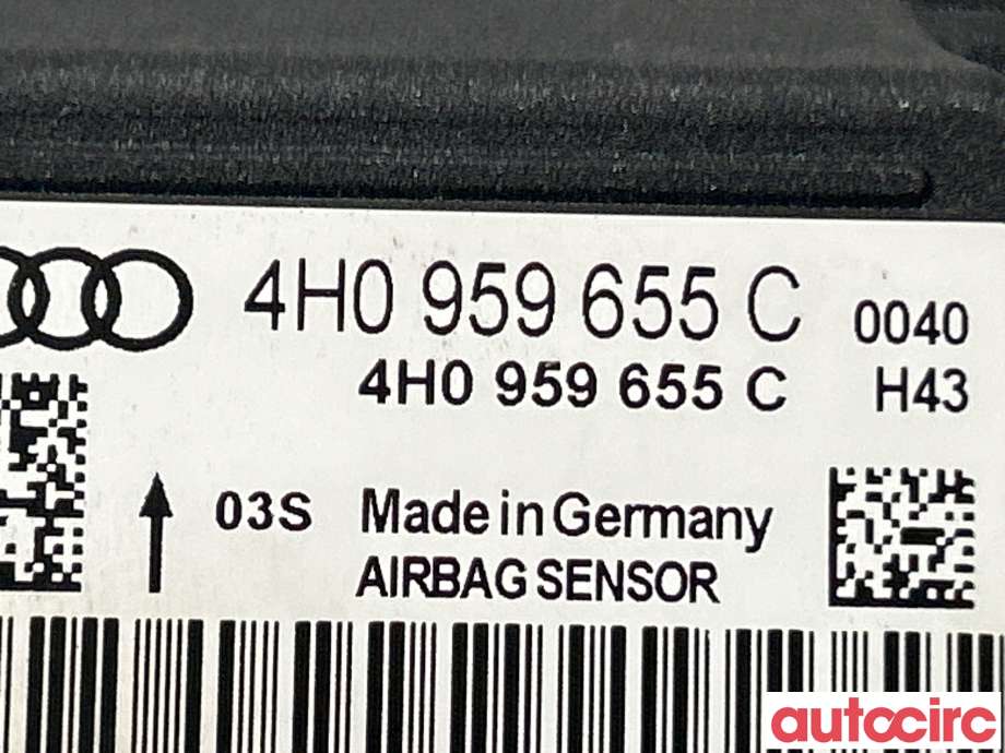Airbag elektronikk til Audi A6, Allroad 2012-2014 (Type III, Fase 1) (C7) (C7) (AUDI|4H0959655C)