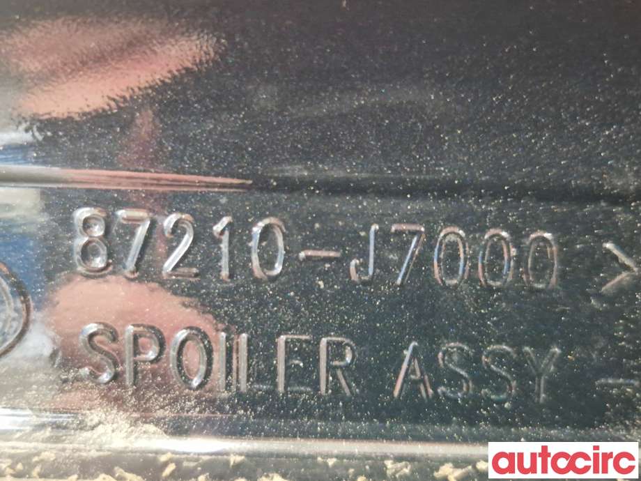Spoiler bakluke til Kia Cee