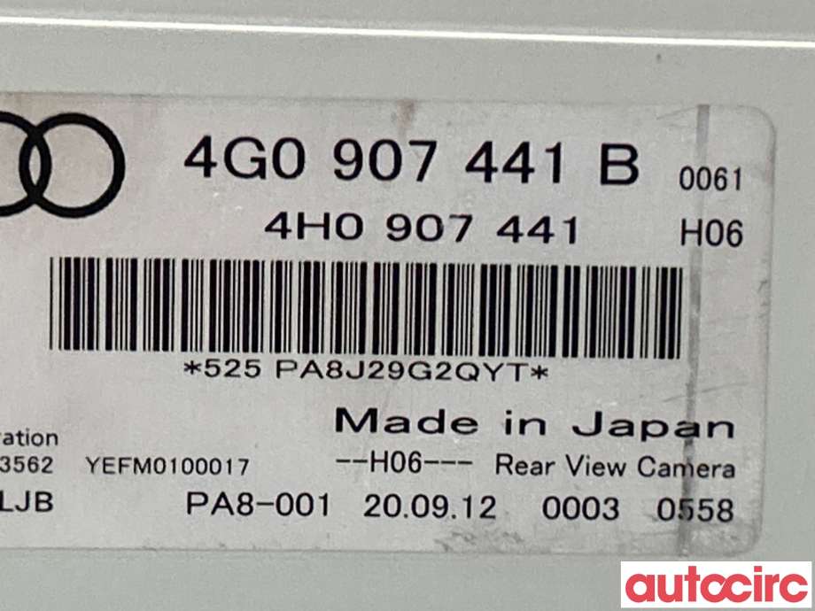 Styreenhet parkering til Audi A6, Allroad 2012-2014 (Type III, Fase 1) (C7) (C7) (AUDI|4G0907441B)